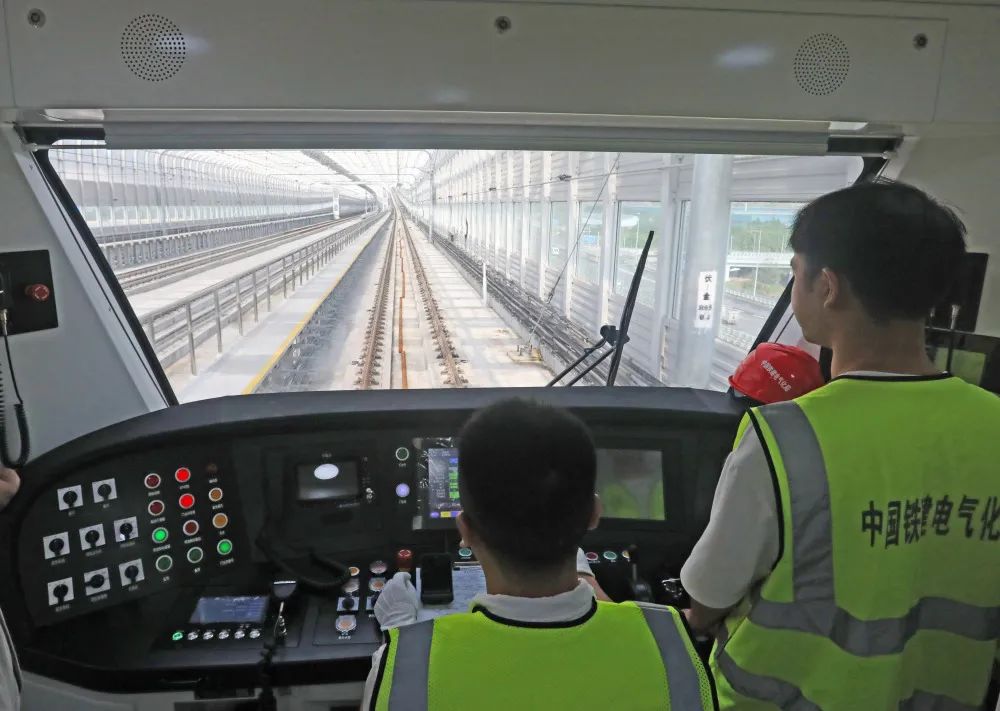 重庆轨道交通18号线进入联调联试阶段 图片来源：大渡口发布
